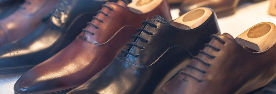 chaussures en cuir pour hommes