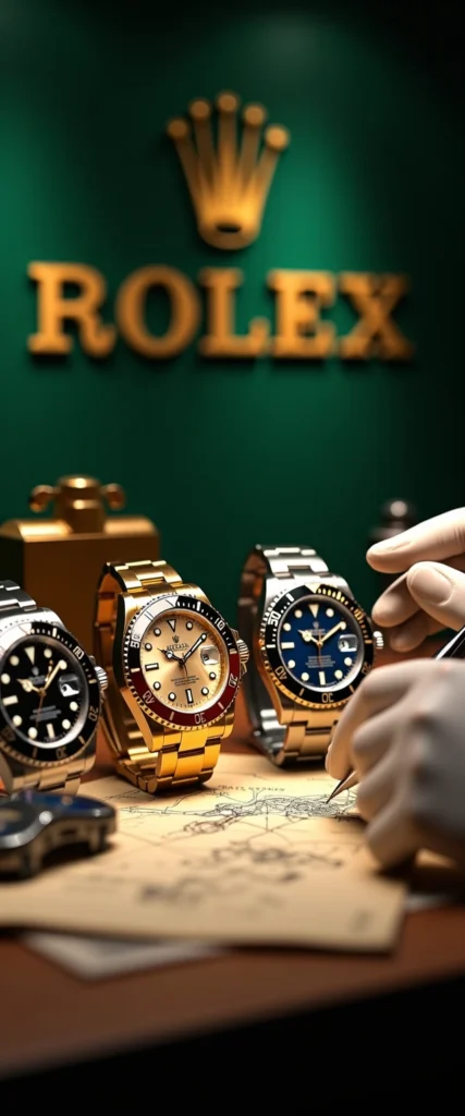 innovation montre rolex